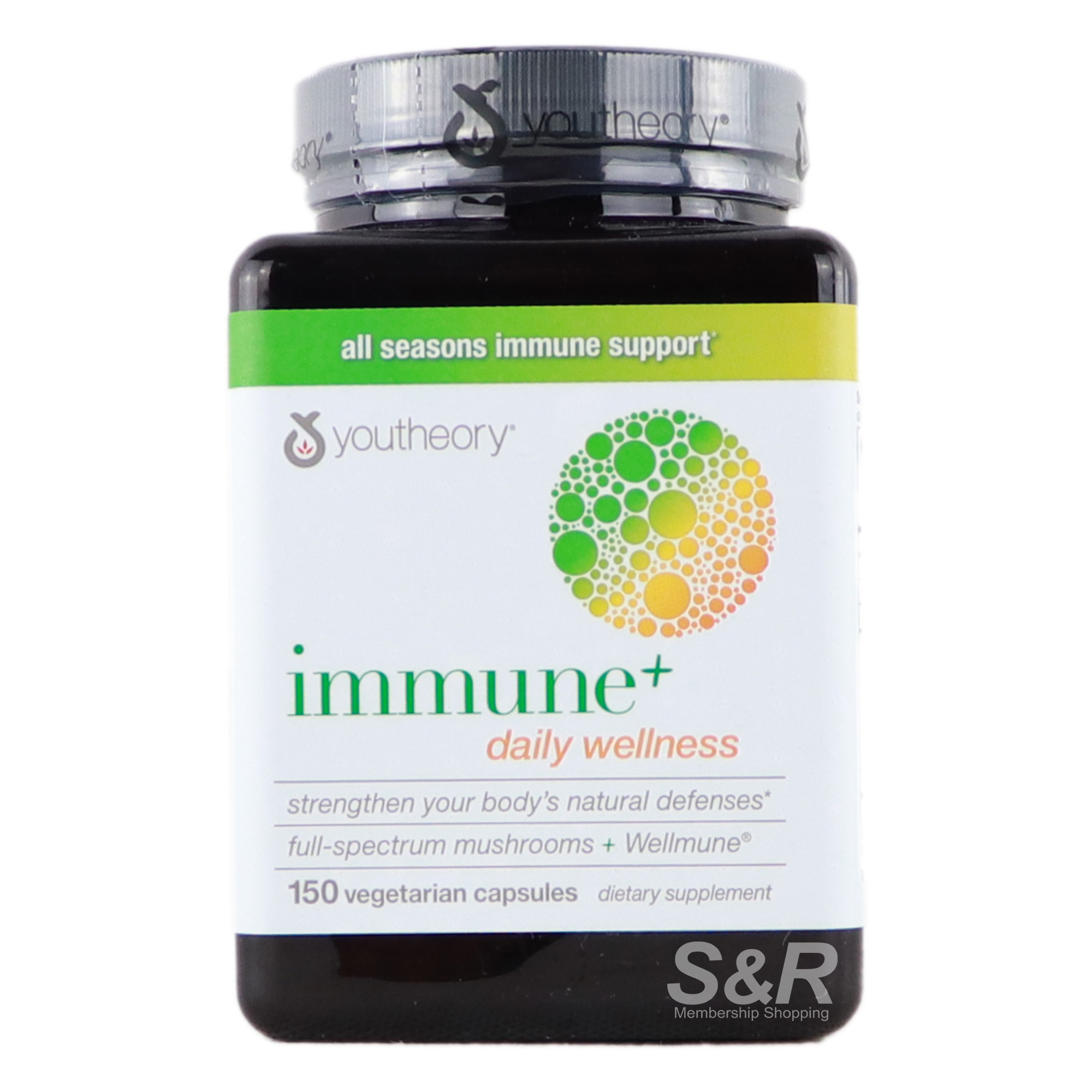 Youtheory Immune+ Daily Wellness 150 tablets